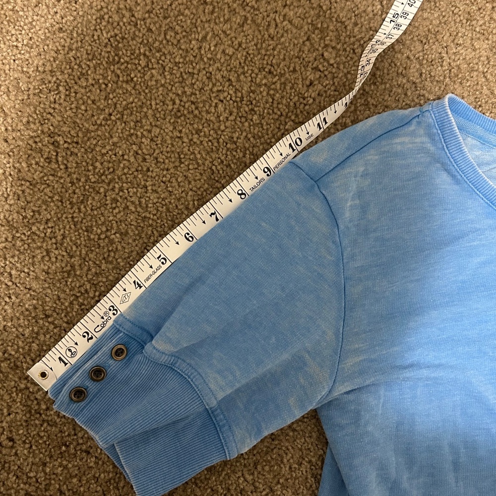 Jane and Delancey Blue Tunic Top, size S - Picture 7 of 12